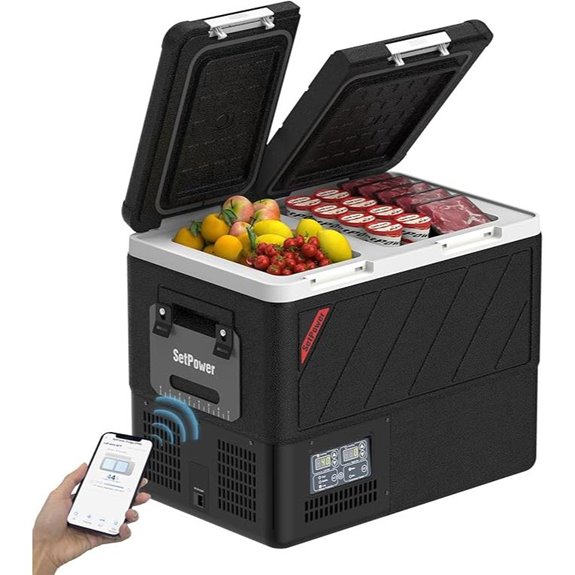 Setpower DT45 48QT Car Refrigerator with APP Control