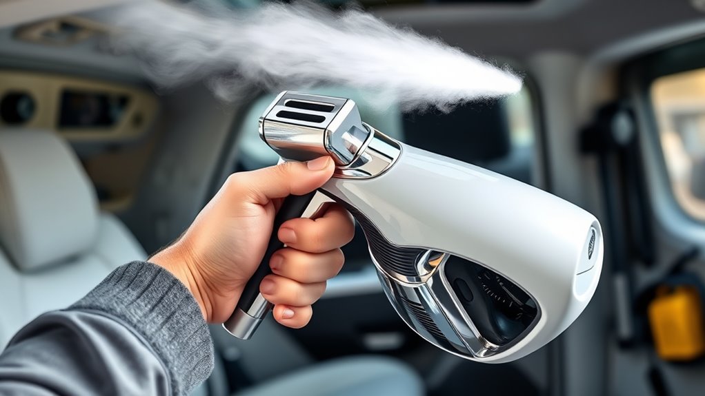 portable efficient steam cleaner