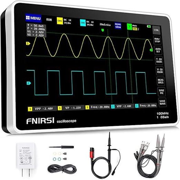 FNIRSI 1013D Plus Portable Handheld Oscilloscope