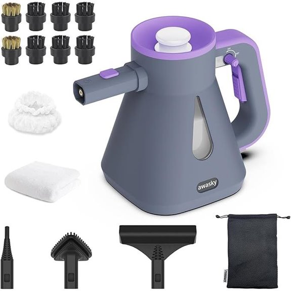 Portable Handheld Steam Cleaner with Large Tank