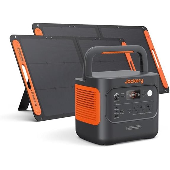 Jackery Explorer 2000V2 Power Station & Solar Panels