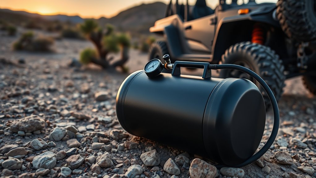 portable off road air tank considerations