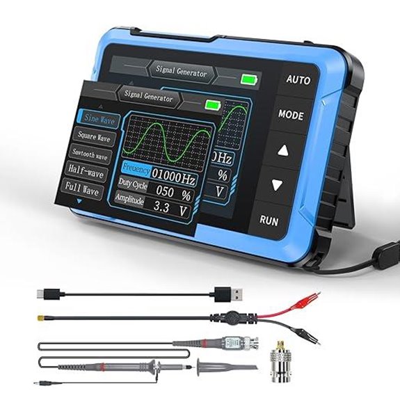 FNRSI 2in1 Portable Oscilloscope & Signal Generator