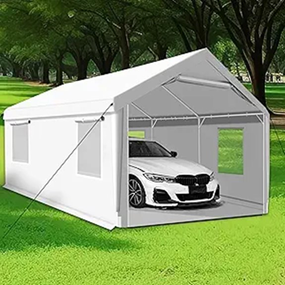 CooTentler Portable Rainproof Spray Booth with Mesh Windows