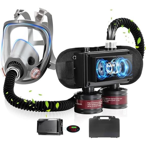 PAPR Respirator Kit with Filters for Metalwork and Painting