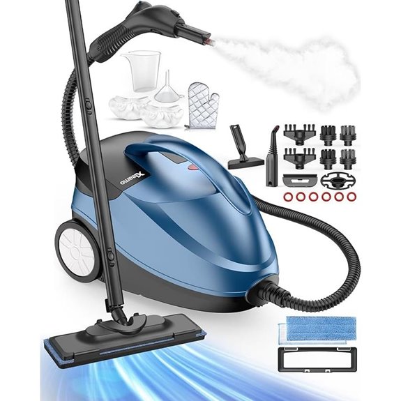 Pressurized Handheld Steam Cleaner with Accessories