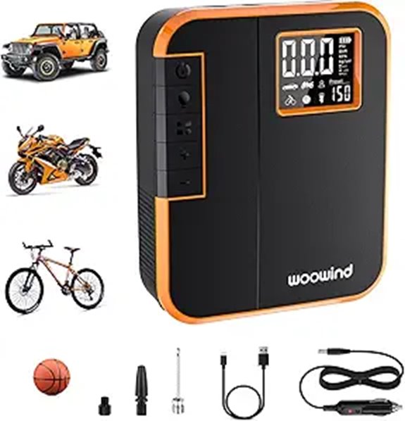 Woowind DP3 Portable Air Compressor for SUV Tires