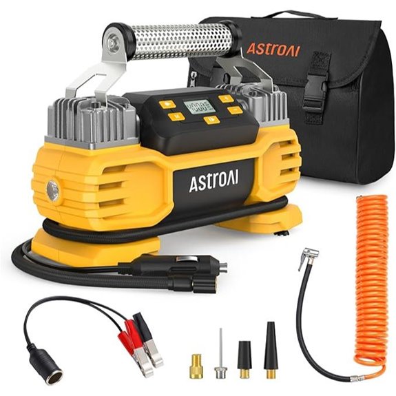 AstroAI Portable 160 PSI Tire Inflator with Screen