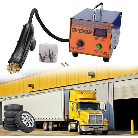 High Power Portable Tyre Regroover with 20 Blades