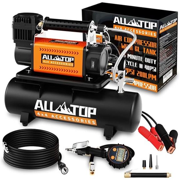 All-TOP 6L Portable Air Compressor for Vehicles