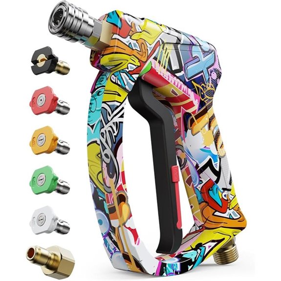 High Pressure Washer Gun 4000 PSI with Nozzles