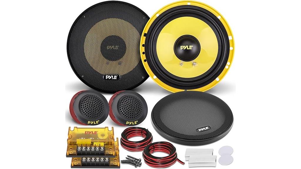 powerful 6 5 component speakers