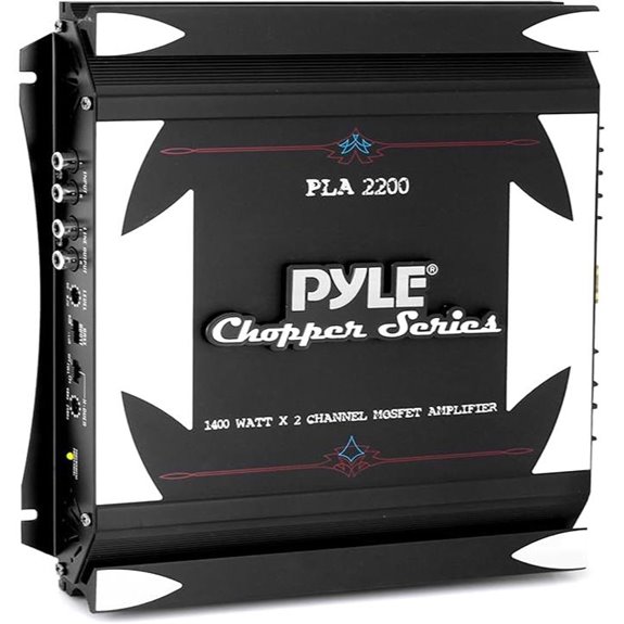Pyle 2-Channel 1400W Car Stereo Amplifier
