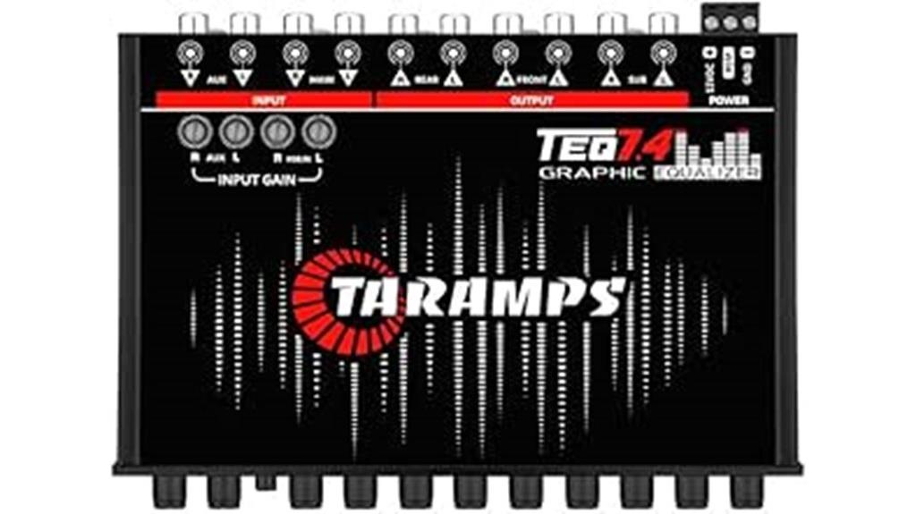 powerful car audio equalizer