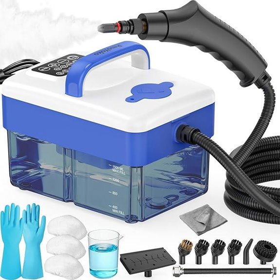 2500W Handheld Steam Cleaner with Accessories
