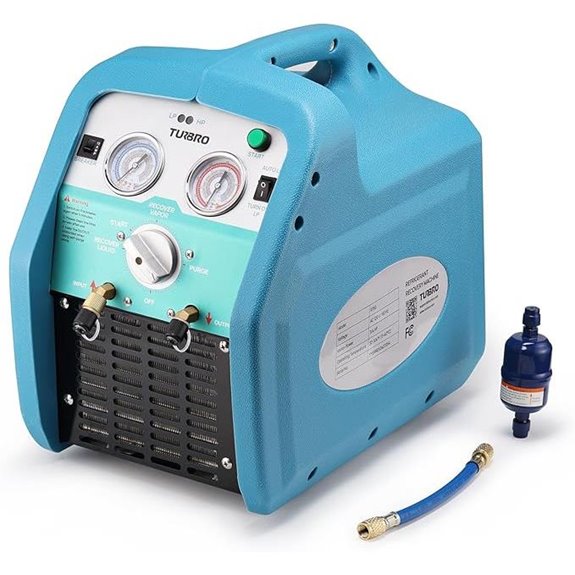 TURBRO 3/4 HP Refrigerant Recovery Machine