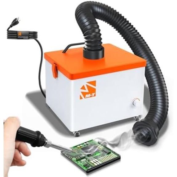 M-T Solder Fume Extractor with Strong Suction