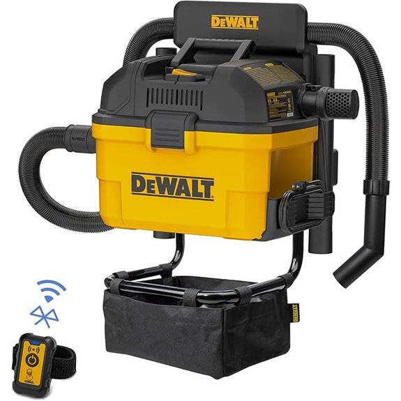 DEWALT 6-Gallon 5-Horsepower Wall-Mount Wet Dry Vacuum
