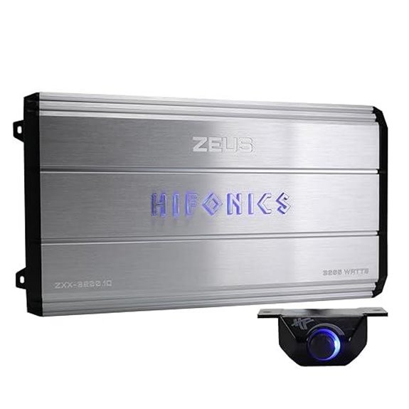 Hifonics Zeus ZXX 3200W Car Amplifier with Bass