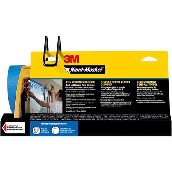 3M™ Hand-Masker™ Pre-Loaded Dispensers Masking Film Tape Kit
