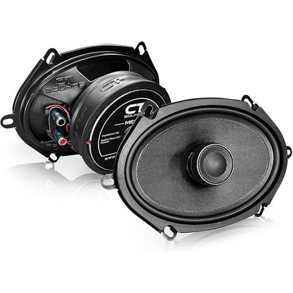 CT Sounds Meso 5x7 300 Watt 2-Way Premium Coaxial Car Speakers Pair