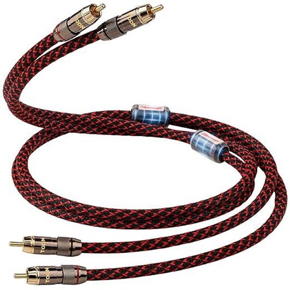 High-End RCA Audio Cables for Car and Home