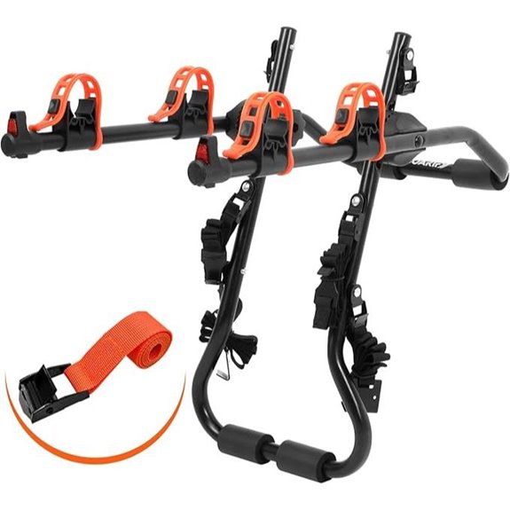 Sports Deluxe 2-Bike Trunk Mount Rack