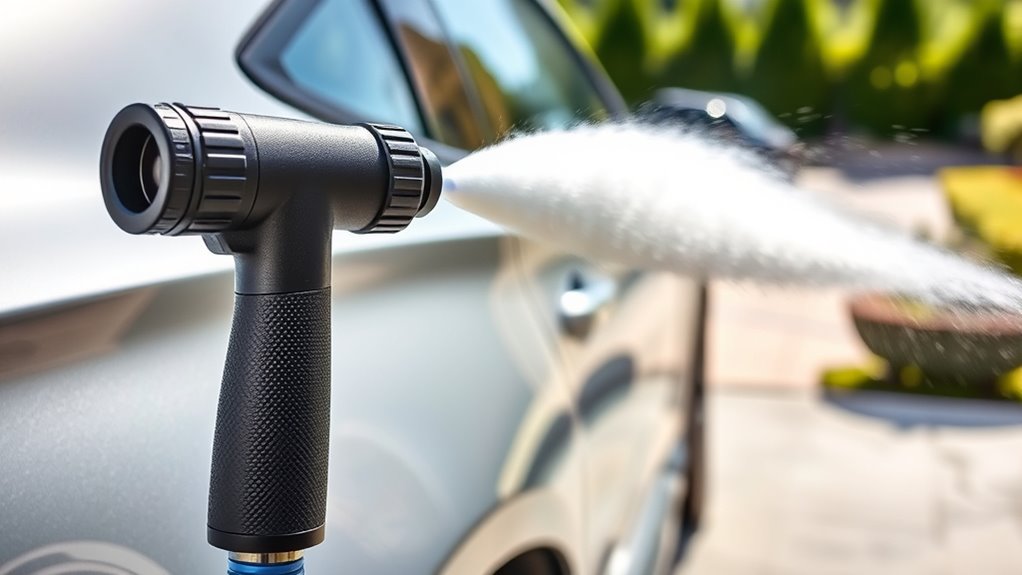 pressure washer compatibility and foam control