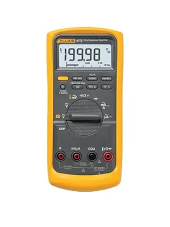 Fluke 87V Digital Multimeter with Test Leads