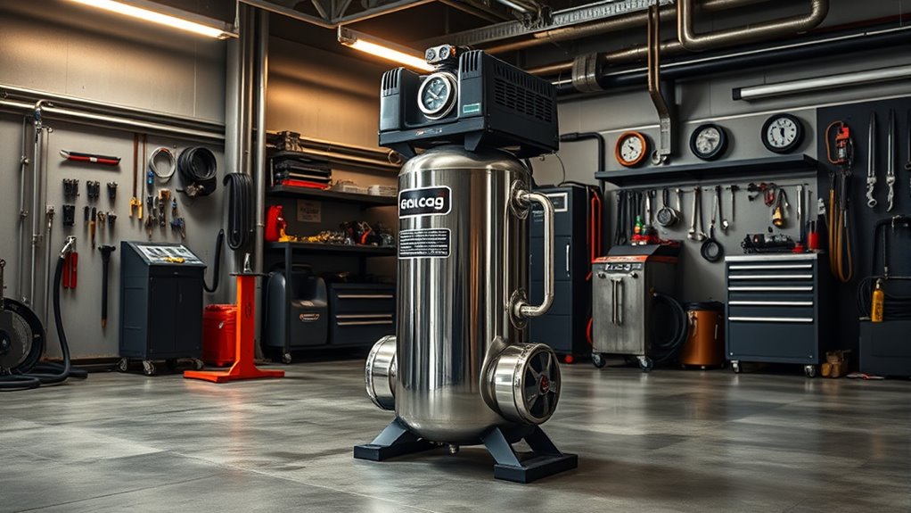professional garage air compressor considerations