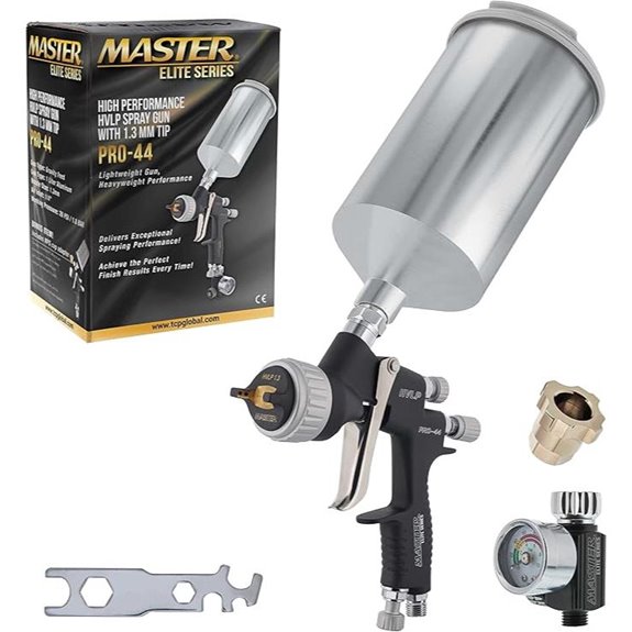 Master Elite PRO-44 HVLP Spray Gun with Regulator