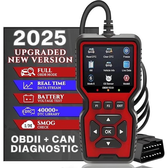 V519 Professional OBD2 Scanner with Live Data