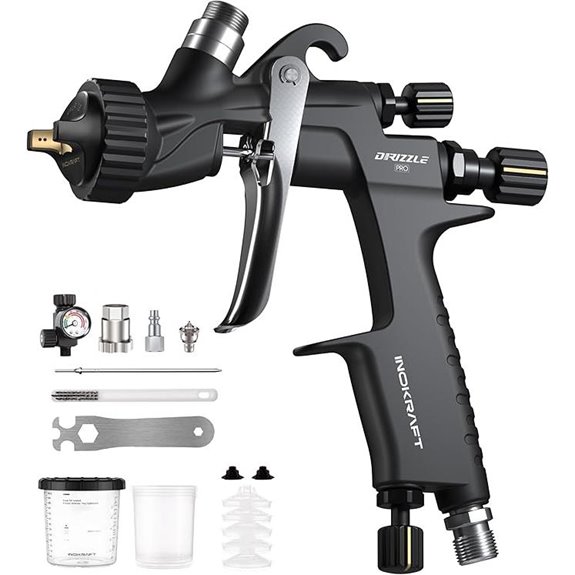 InoKraft Drizzle Pro LVLP Spray Gun with Accessories