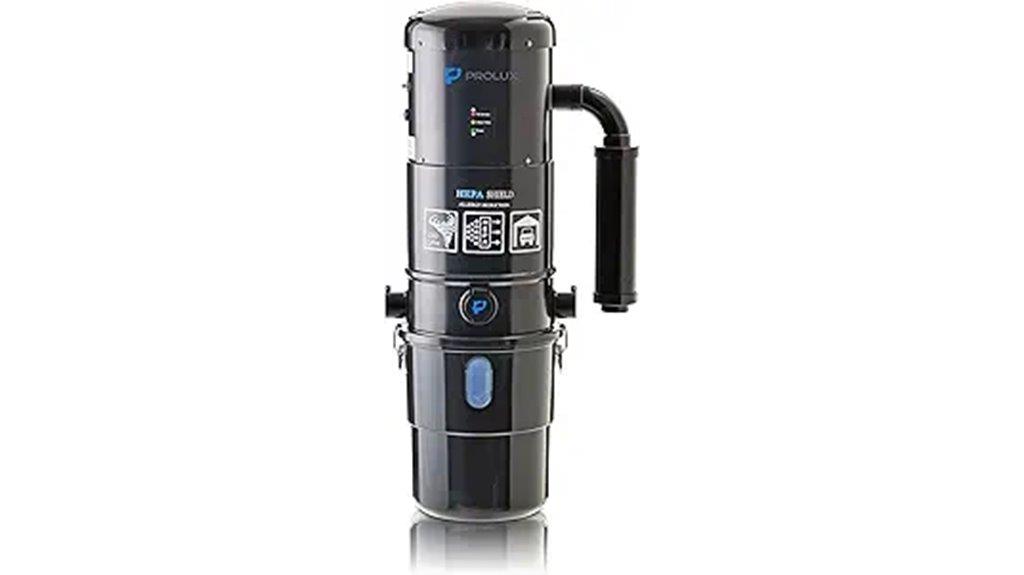 prolux cv12000 vacuum power