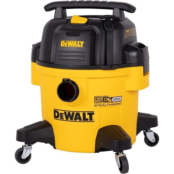 DEWALT 6 Gallon Quiet Wet Dry Shop Vacuum