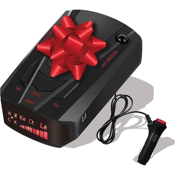 Radar Detector with Mute Mode and LED Display