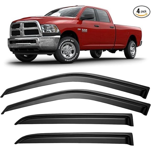 Ram Window Visors for 2009-2024 Trucks