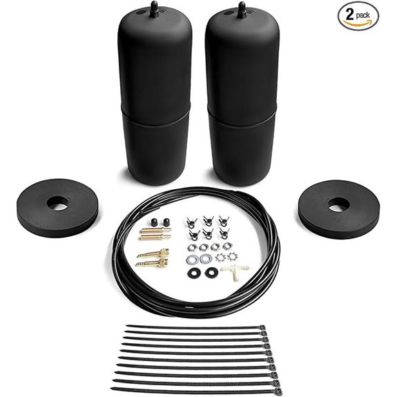 MilliSec Air Helper Spring Suspension Kit for Ram
