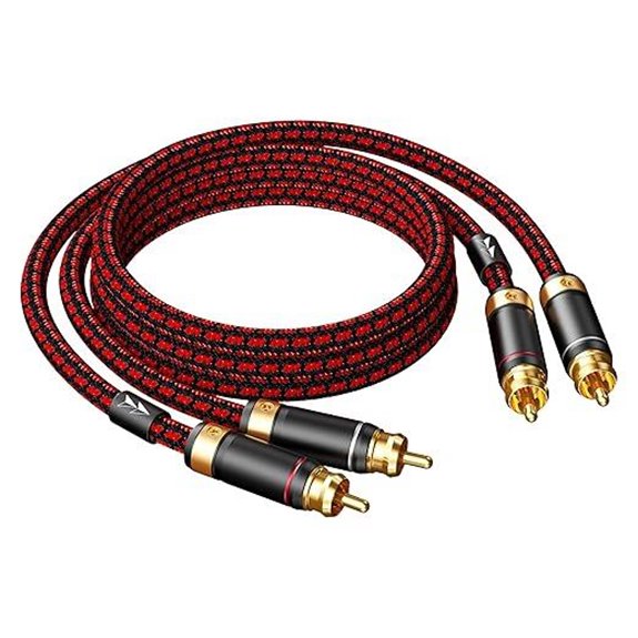 Auidophile 2RCA Male to 2RCA Male Audio Cable