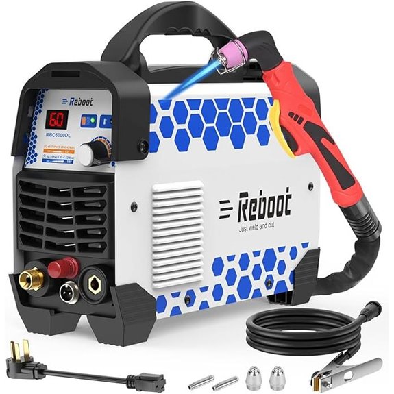 Reboot Plasma Cutter 60A Dual Voltage for DIY Projects