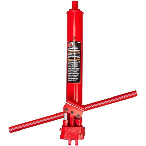 Big RED AQD8DR 8 Ton Hydraulic Ram Jack