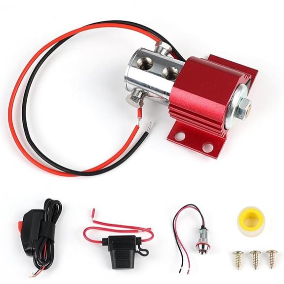 Universal Front Brake Line Lock Kit (RED)