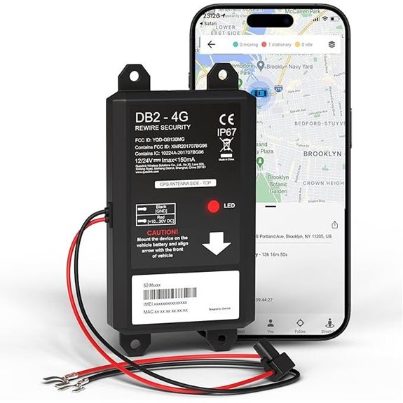 REWIRE VEHICLE GPS Tracker with Live App Tracking