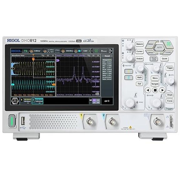 RIGOL DHO812 100MHz Oscilloscope with 12-bit Resolution