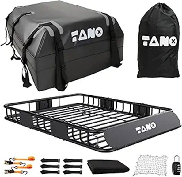 TANX 51x36x5 Roof Rack Cargo Carrier Basket