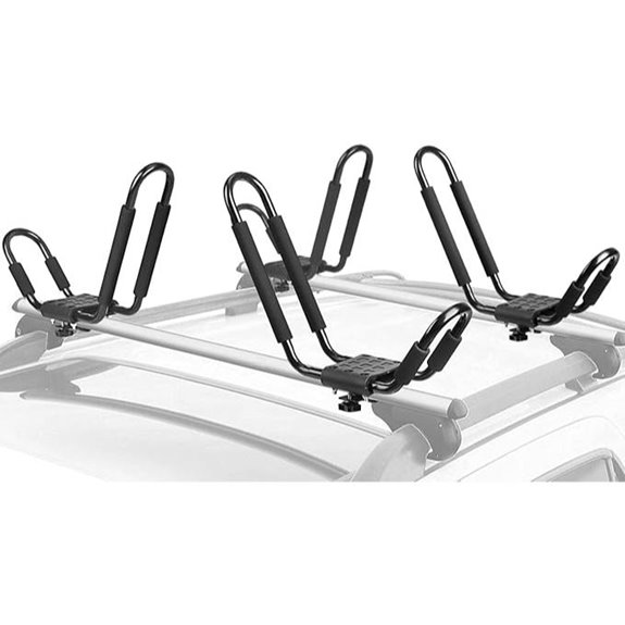 Leader Accessories Kayak & Surfboard Roof Rack Set