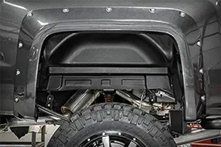 Rough Country Rear Wheel Well Liners for Silverado