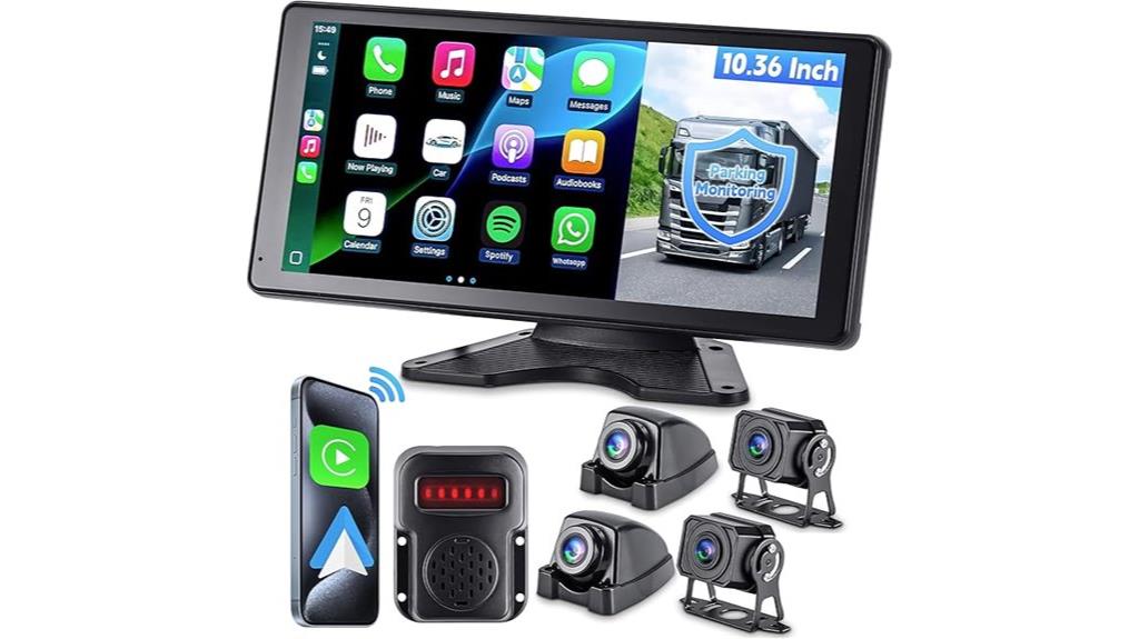 rv camera carplay android auto