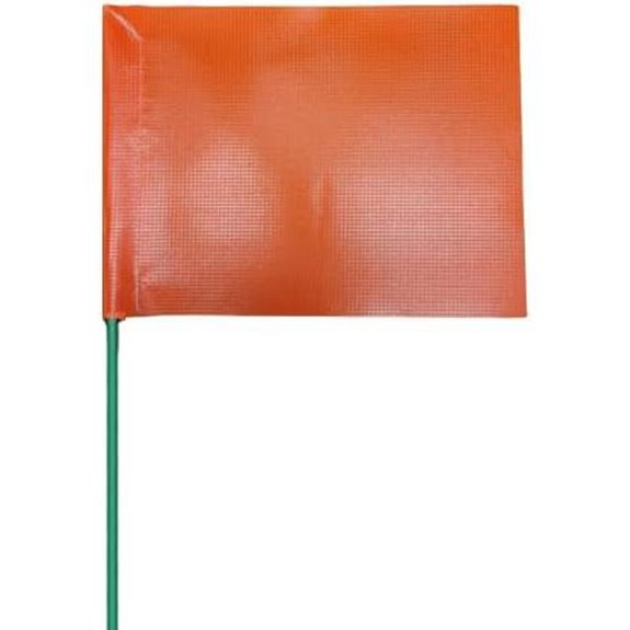 Sand Dune Safety Whip Flag with Green Pole