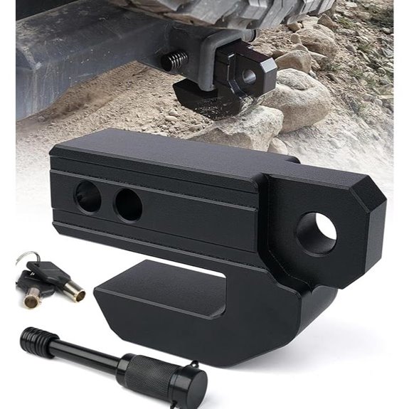 Tow Hitch Slider with Locks for 2-Inch Receivers